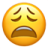 unhappy emoji